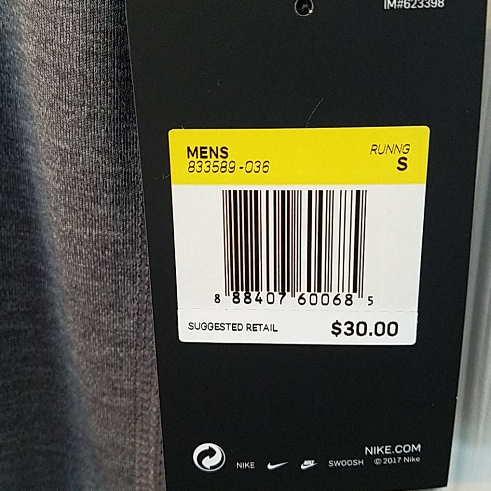 NIKE Dryfit Men's  Sleeveless Running Shirt - Picture 3 of 7